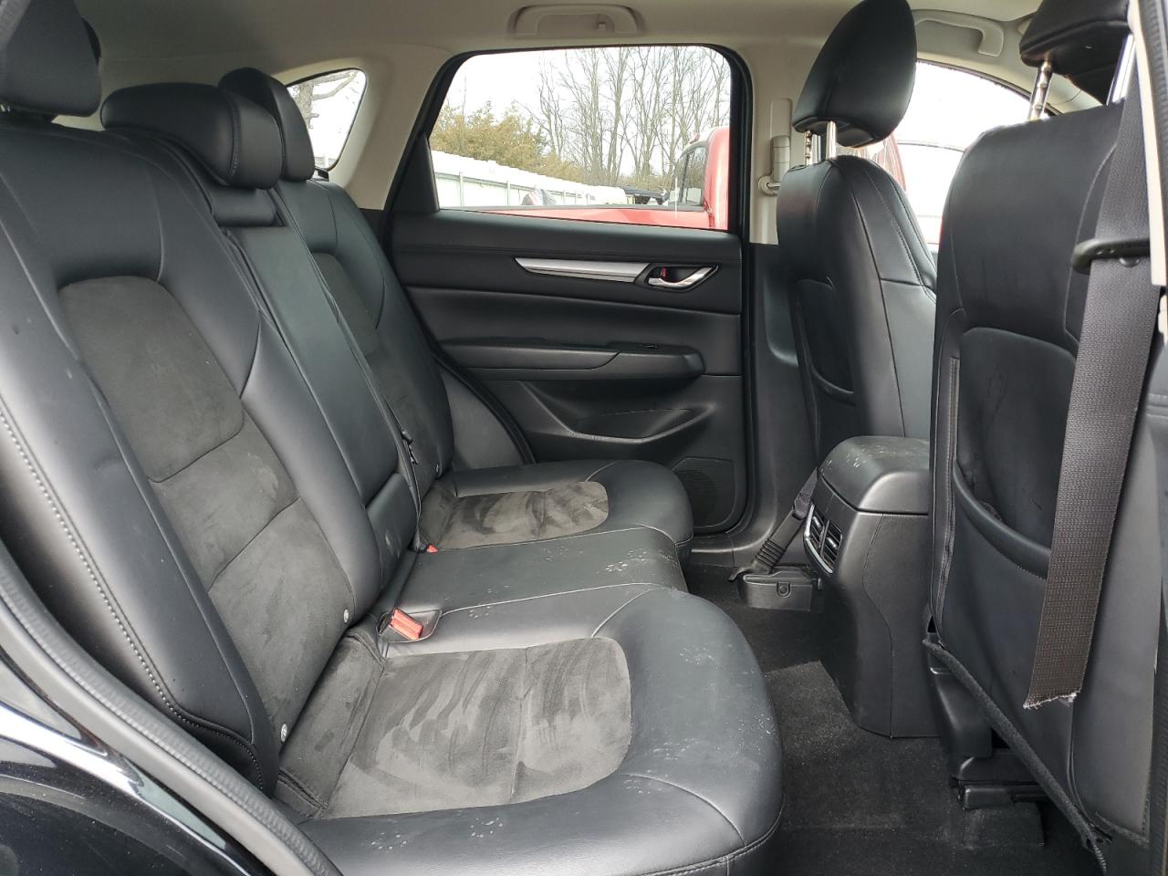 2017 Mazda CX-5 VIN JM3KFACLXH0195725 Copart auction photo, side / front end damage thumbnail 12