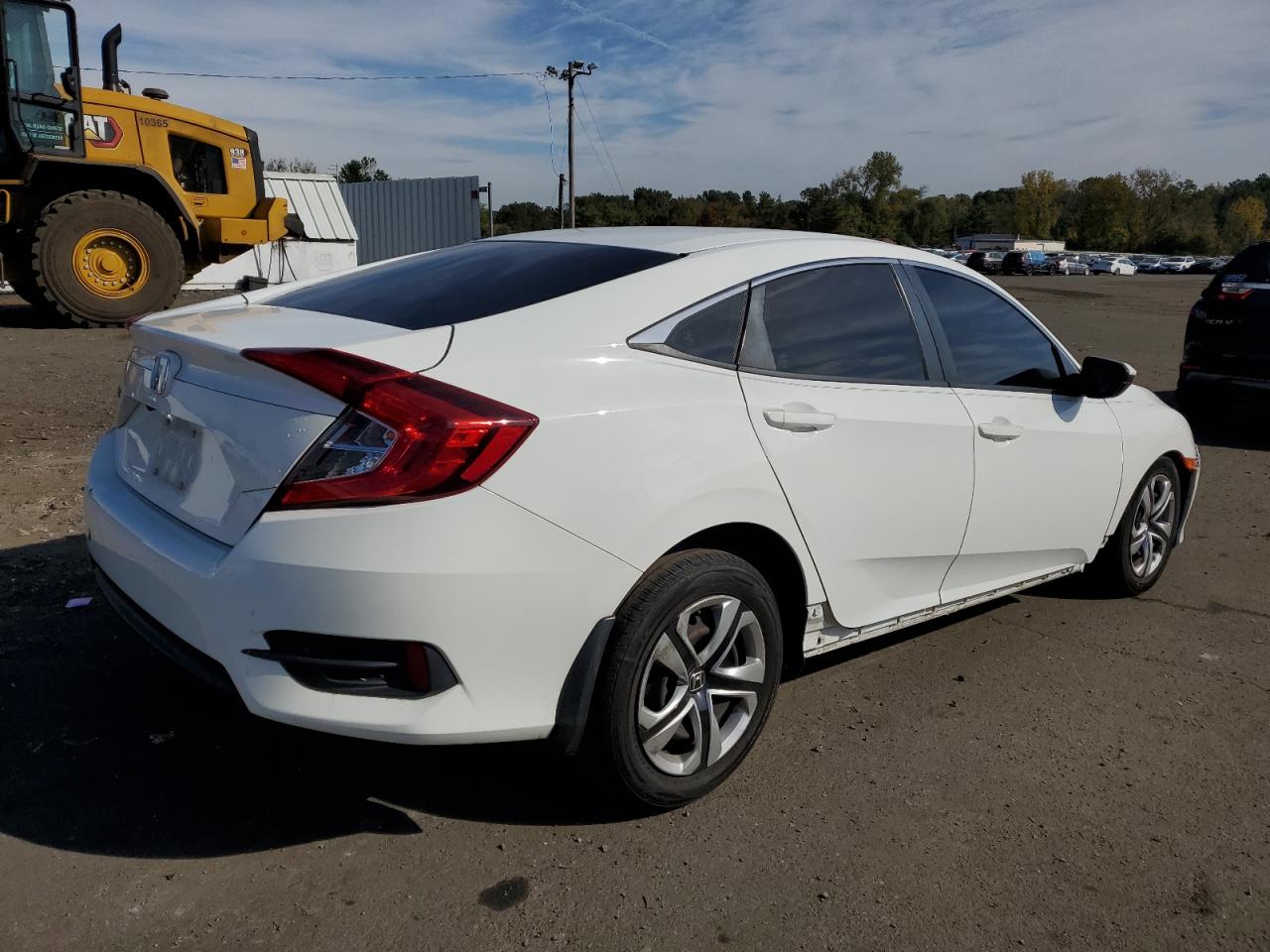2018 Honda Civic VIN 2HGFC2F50JH586732 Copart auction photo, front end damage thumbnail 3