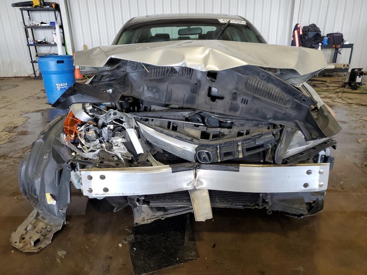 2015 Acura ILX VIN 19VDE1F37FE002587 Copart auction photo, front end damage thumbnail 5
