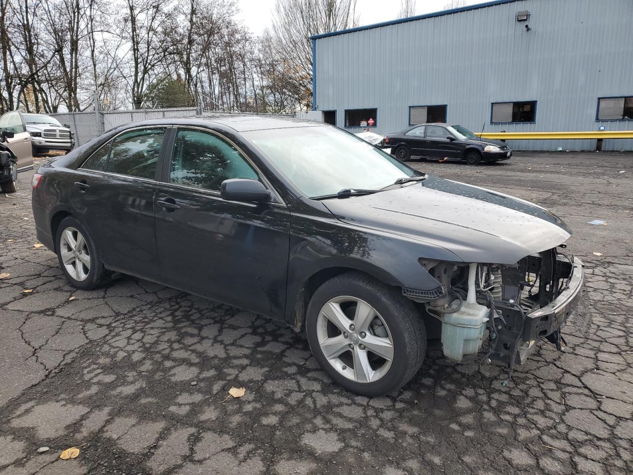2011 Toyota Camry VIN 4T1BF3EK8BU168298 Copart auction photo, front end / side damage thumbnail 4