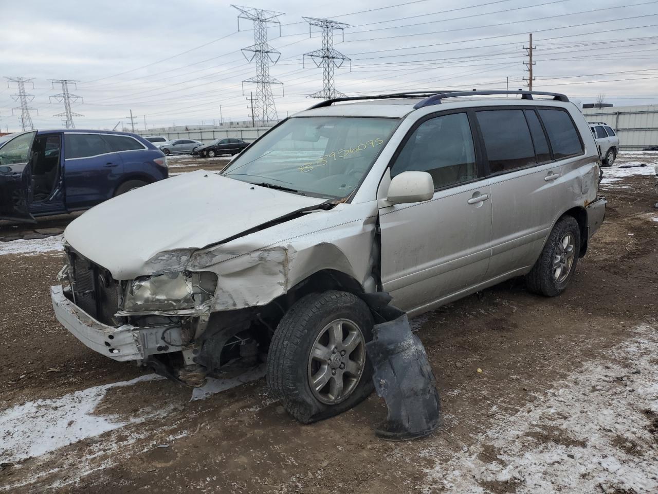 2007 Toyota Highlander VIN JTEEP21A670214727