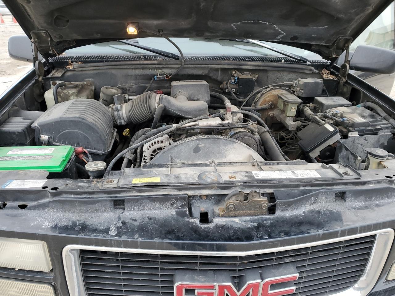 1997 GMC Sierra VIN 1GTEC19M0VE552763 Copart auction photo, side damage thumbnail 11
