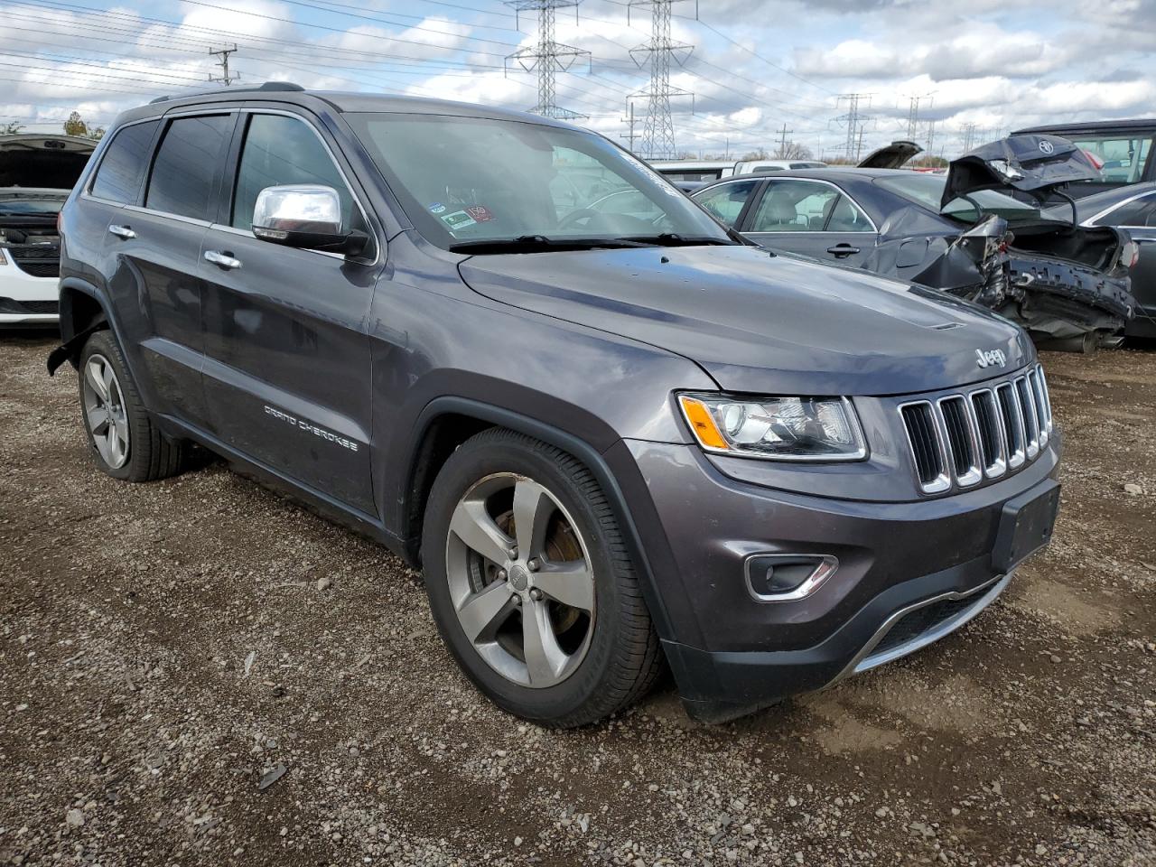 2015 Jeep Grand Cherokee VIN 1C4RJFBG4FC785308 Copart auction photo, front end damage thumbnail 4