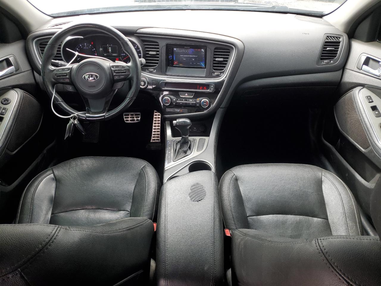 2015 KIA Optima VIN 5XXGR4A77FG516712 Copart auction photo, rear end / hail damage thumbnail 8