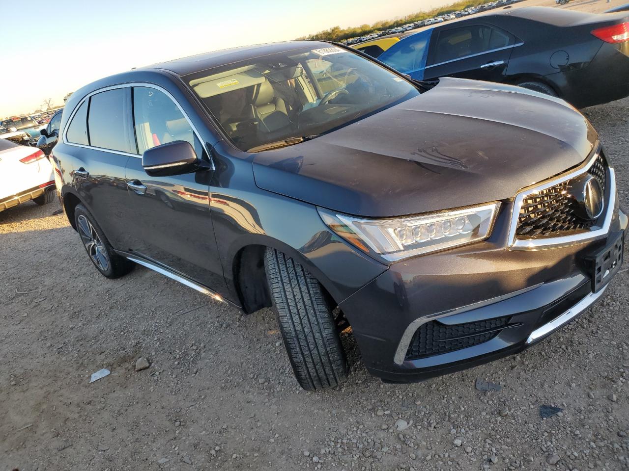2019 Acura MDX VIN 5J8YD4H56KL004555 Copart auction photo, front end damage thumbnail 4
