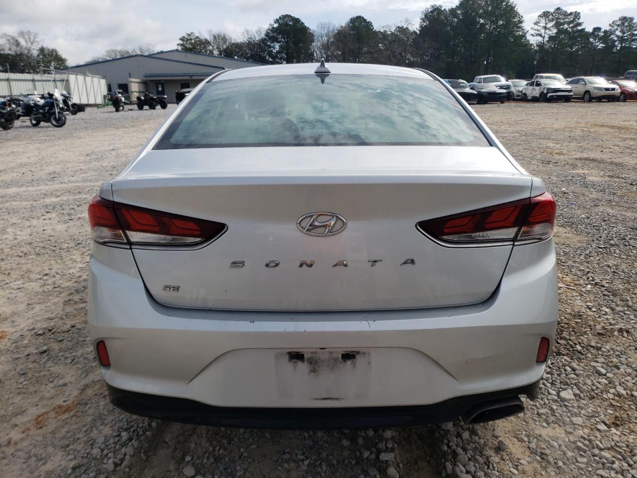 2018 Hyundai Sonata VIN 5NPE24AF1JH671059 Copart auction photo, side damage thumbnail 6
