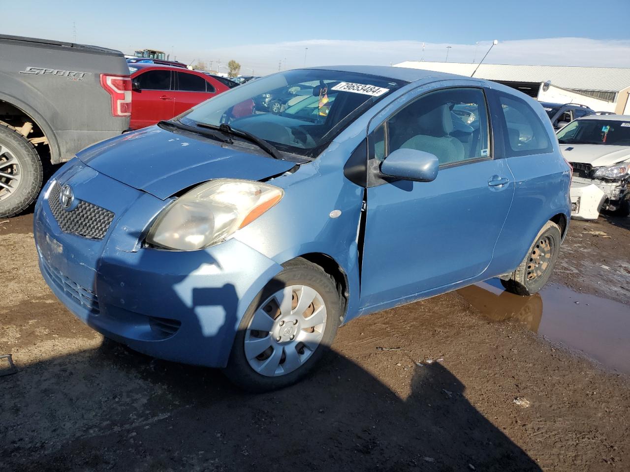 2008 Toyota Yaris VIN JTDJT923585156315