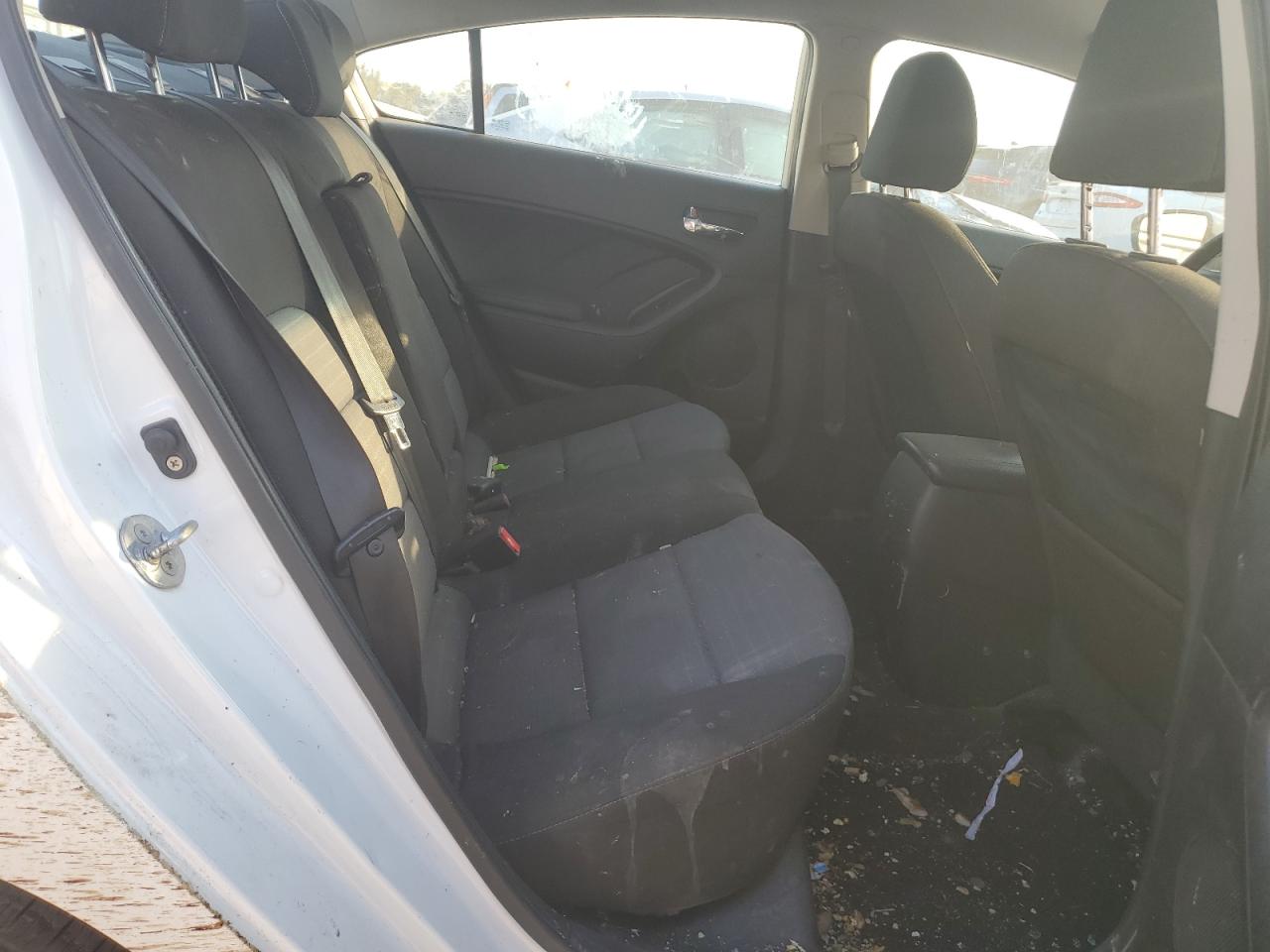 2014 KIA Forte VIN KNAFX4A86E5197037 Copart auction photo, front end / side damage thumbnail 10