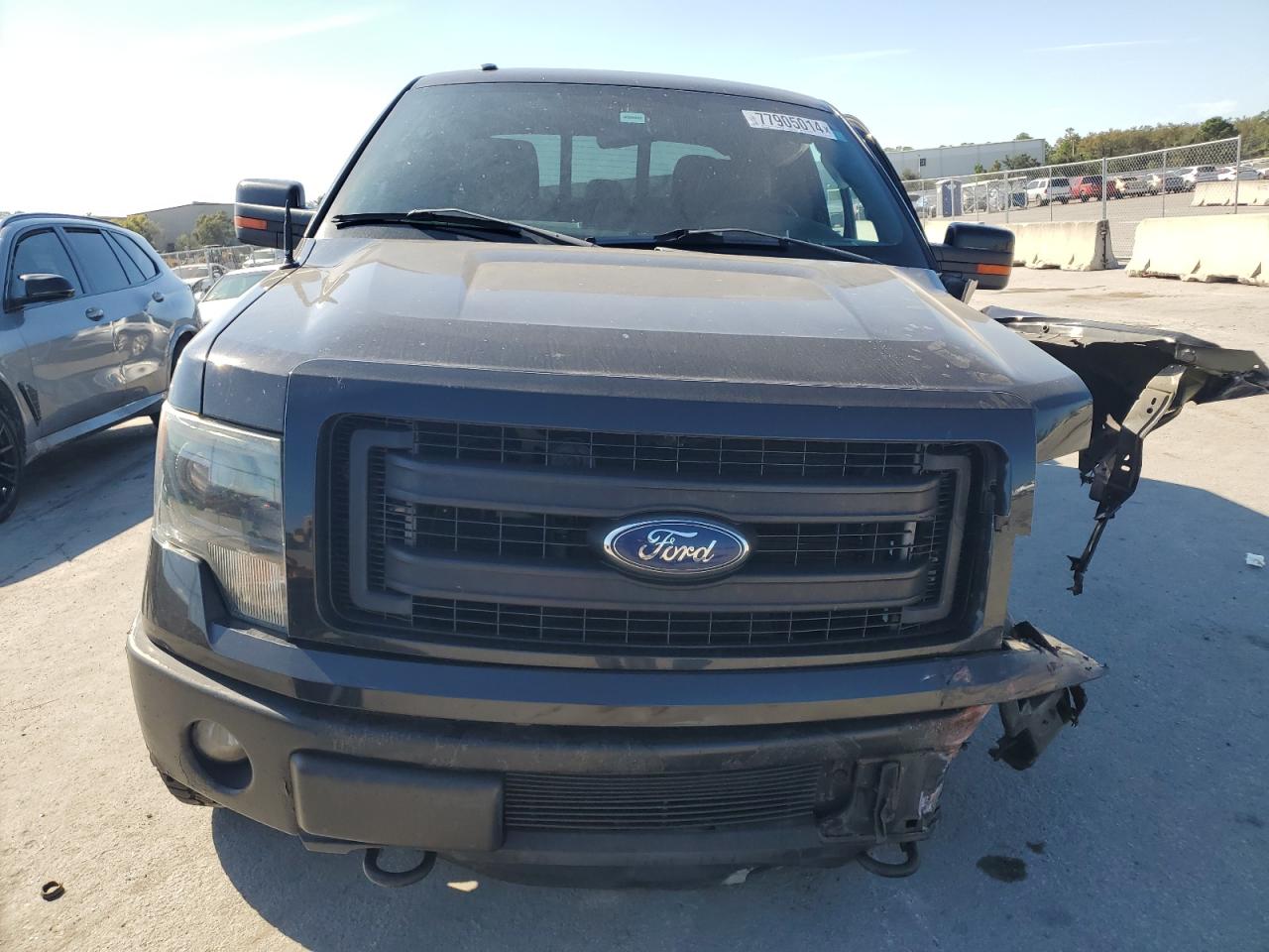 2013 Ford F-150 VIN 1FTFW1ET8DKD46387 Copart auction photo, front end / side damage thumbnail 5