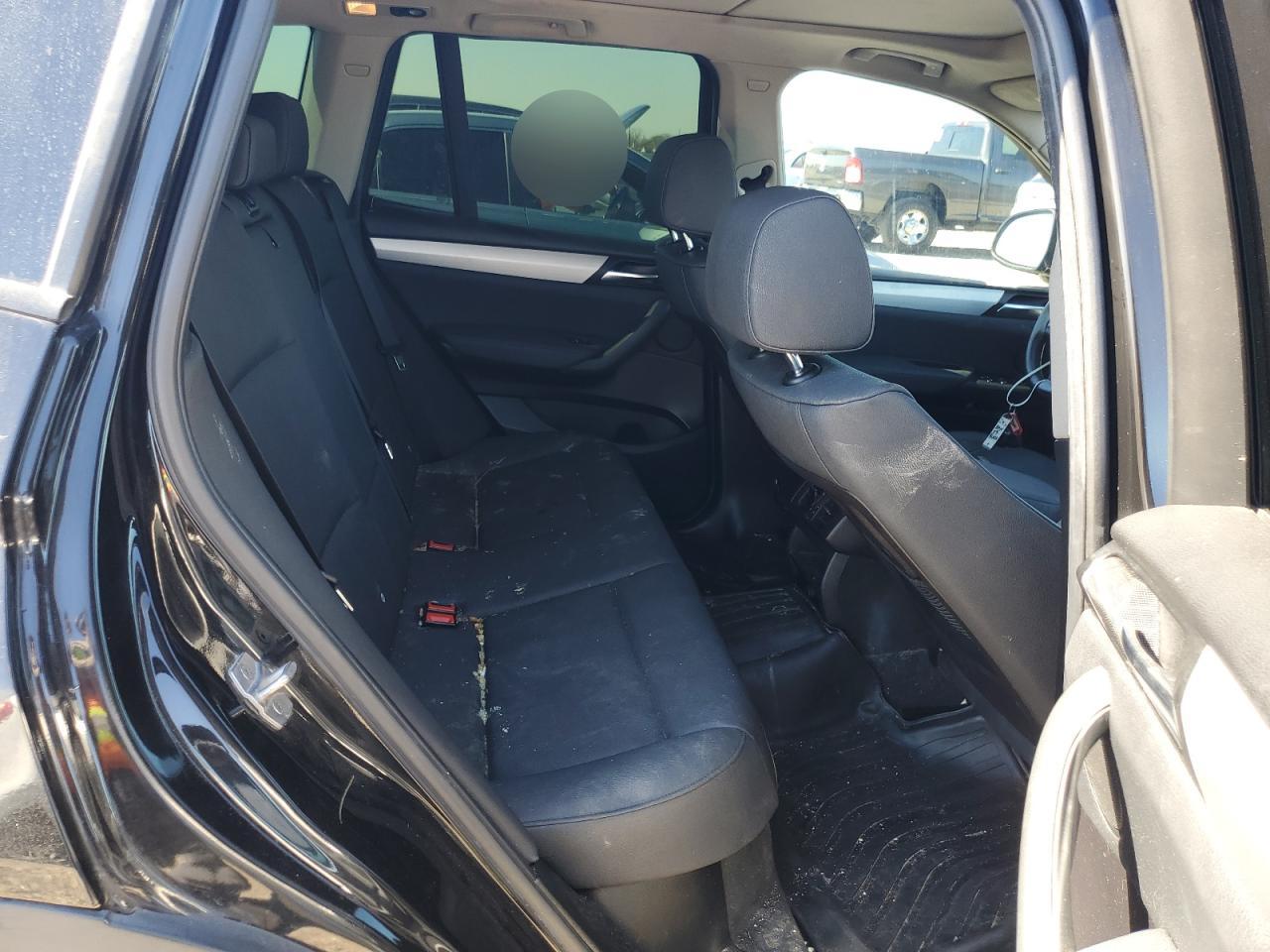 2017 BMW X3 VIN 5UXWX9C33H0T19905 Copart auction photo, front end / rear end damage thumbnail 10