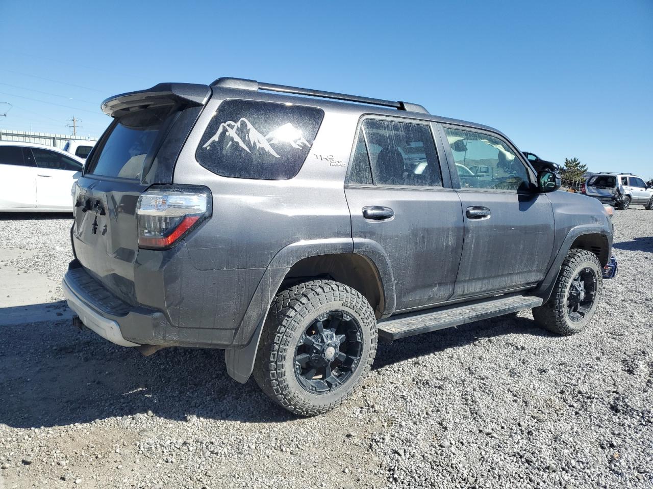2020 Toyota 4Runner VIN JTEBU5JR5L5747572 Copart auction photo, side damage thumbnail 3