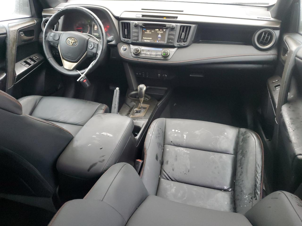 2017 Toyota RAV 4 VIN 2T3JFREV3HW588074 Copart auction photo, burn - interior damage thumbnail 8