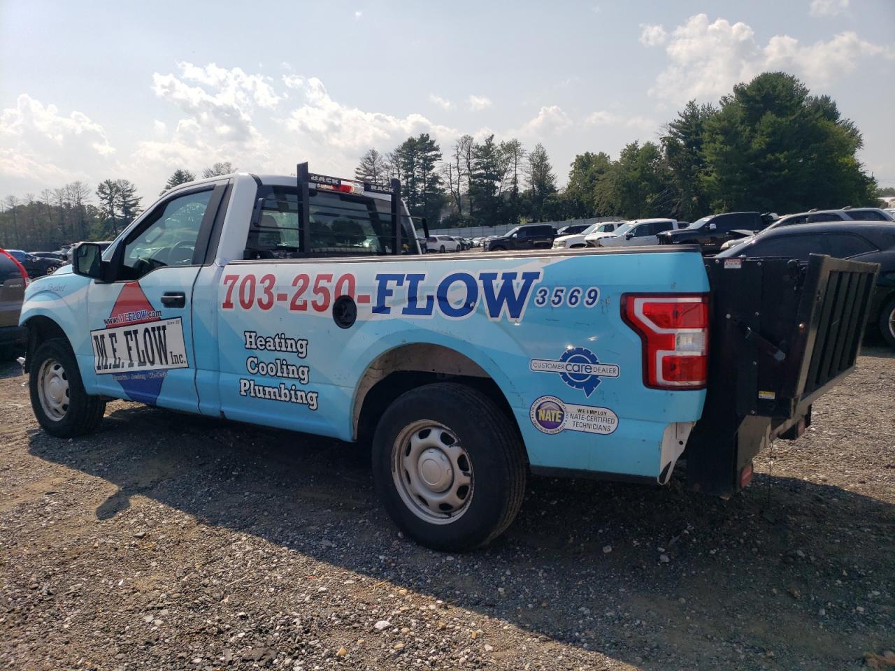 2018 Ford F-150 VIN 1FTMF1CB9JKC01971 Copart auction photo, front end / minor dent/scratches damage thumbnail 2