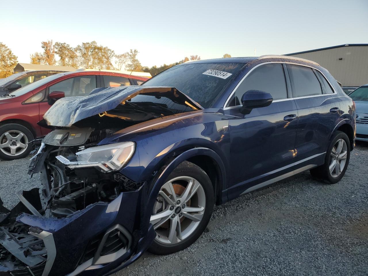 2022 Audi Q3 VIN WA1EECF36N1081575