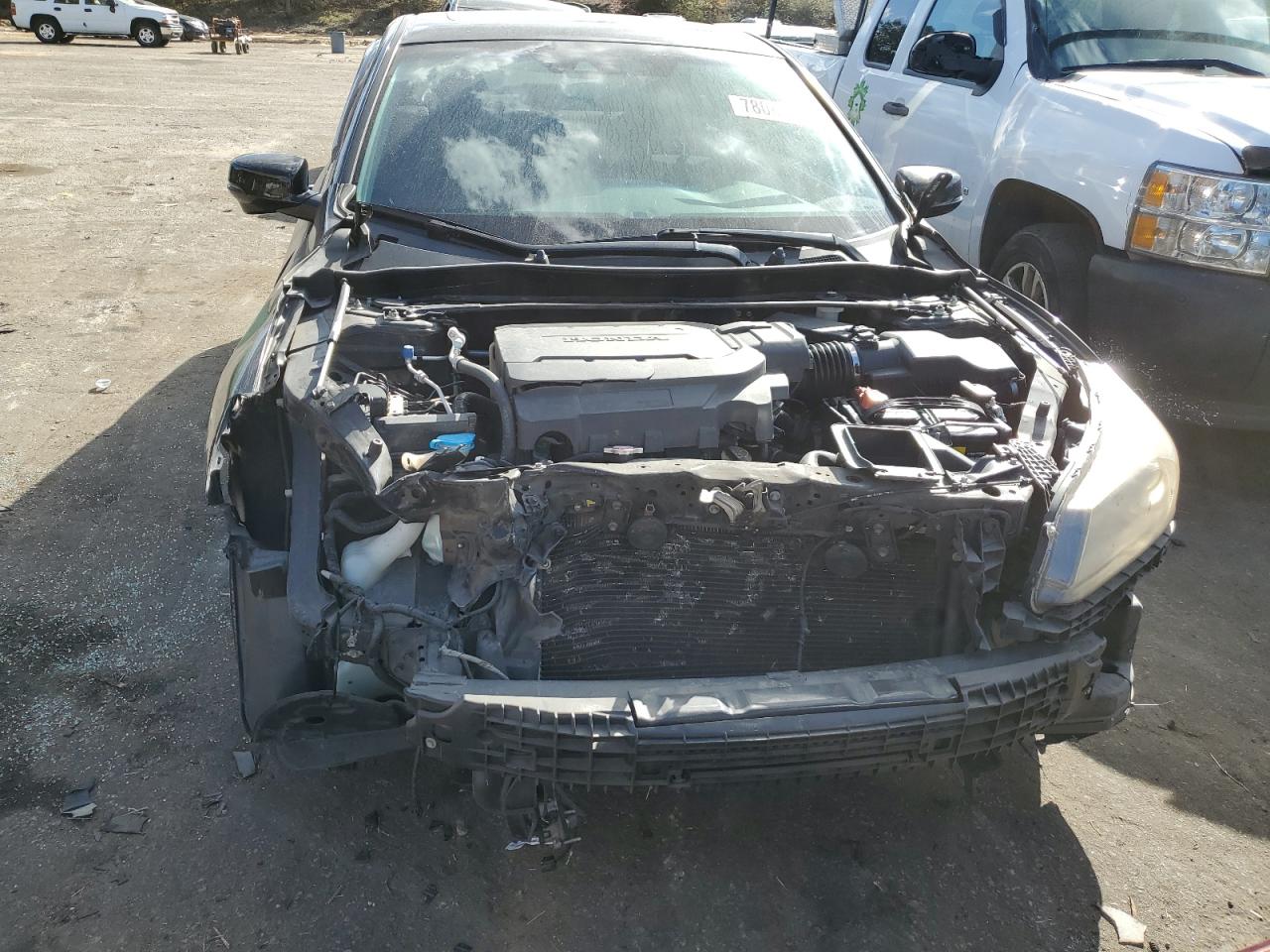 2013 Honda Accord VIN 1HGCR3F99DA043912 Copart auction photo, front end damage thumbnail 5
