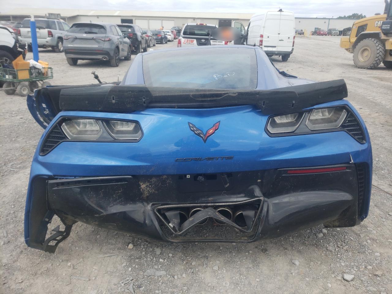 2016 Chevrolet Corvette VIN 1G1YT2D67G5609936 Copart auction photo, all over damage thumbnail 6