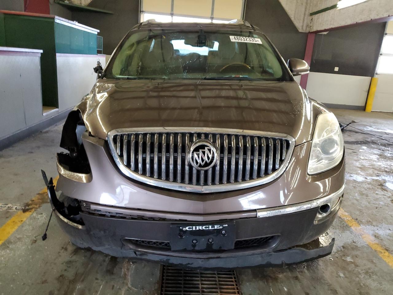 2012 Buick Enclave VIN 5GAKRAED6CJ393924 Copart auction photo, front end / rear end damage thumbnail 5