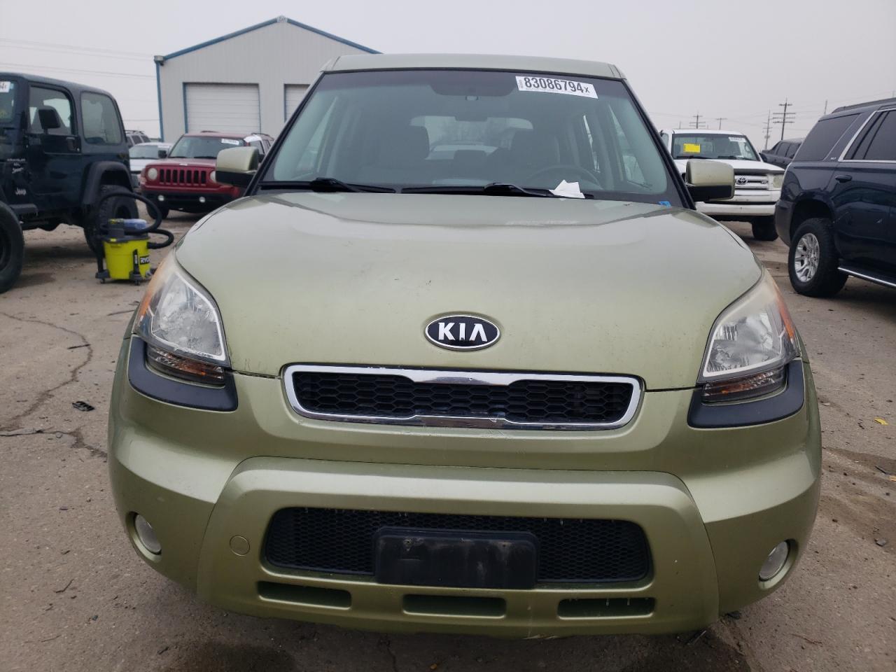 2011 KIA Soul VIN KNDJT2A25B7328046 Copart auction photo, side damage thumbnail 5
