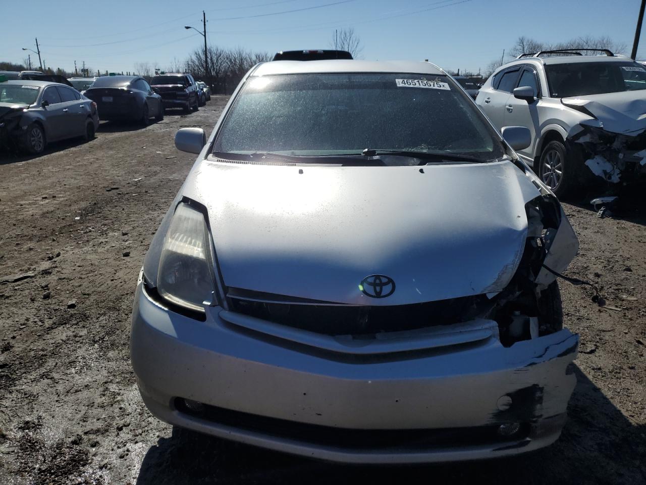 2005 Toyota Prius VIN JTDKB20U857042819 Copart auction photo, front end / minor dent/scratches damage thumbnail 5