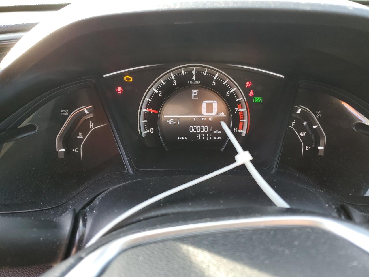2016 Honda Civic VIN 19XFC2F5XGE071496 Copart auction photo, front end damage thumbnail 9