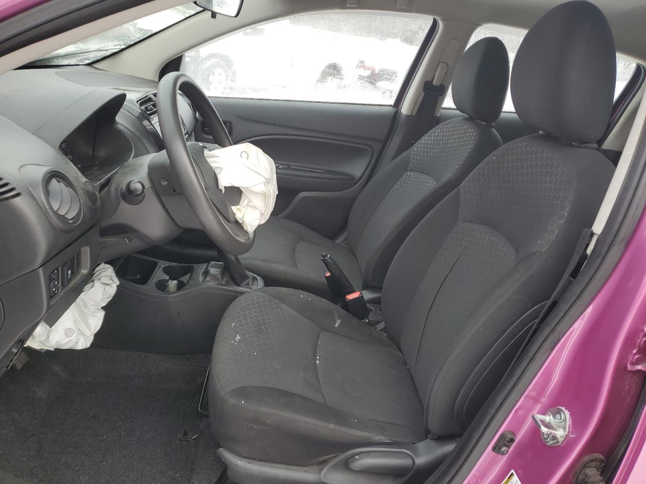 2015 Mitsubishi Mirage VIN ML32A3HJXFH012805 Copart auction photo, front end damage thumbnail 7