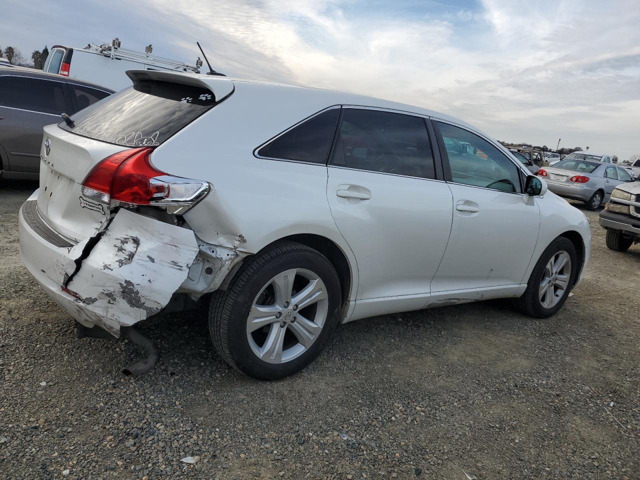 2010 Toyota Venza VIN 4T3ZK3BBXAU023297 Copart auction photo, rear end damage thumbnail 3
