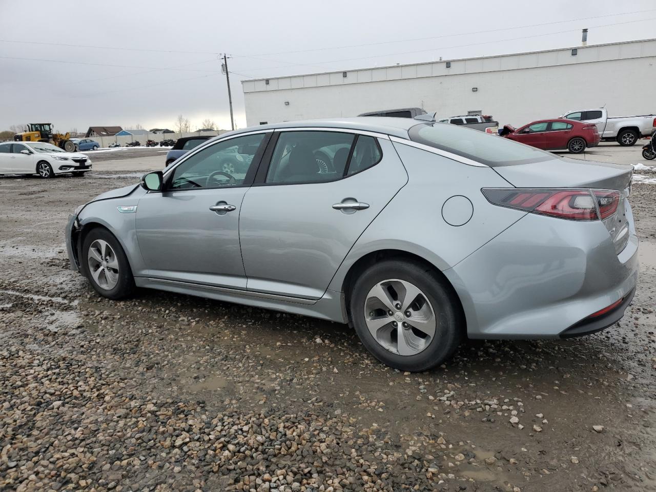 2015 KIA Optima VIN KNAGM4AD3F5081127 Copart auction photo, front end damage thumbnail 2
