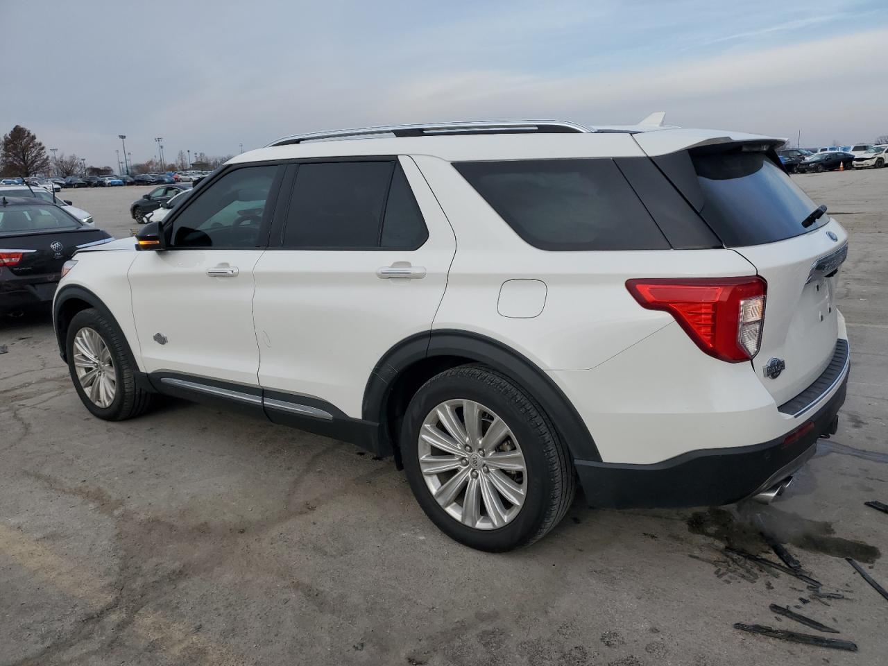 2022 Ford Explorer VIN 1FM5K7LC1NGA03532 Copart auction photo, side damage thumbnail 2