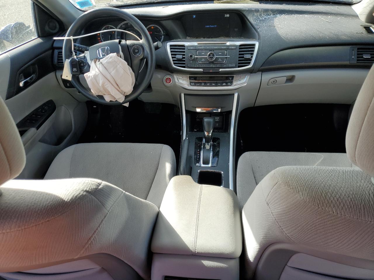 2014 Honda Accord VIN 1HGCR2F76EA033414 Copart auction photo, front end / top/roof damage thumbnail 8