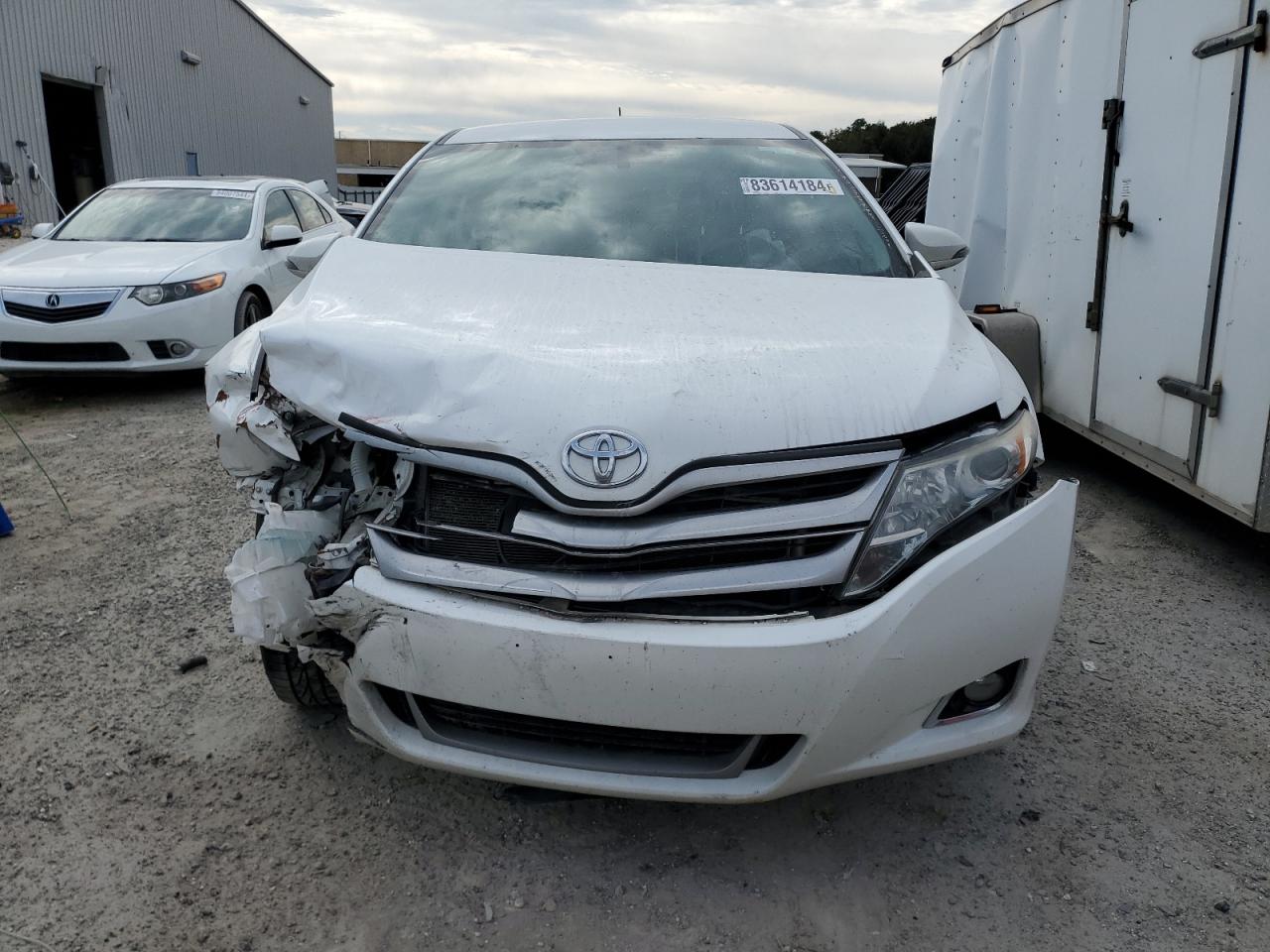 2014 Toyota Venza VIN 4T3BK3BB1EU102672 Copart auction photo, front end damage thumbnail 5