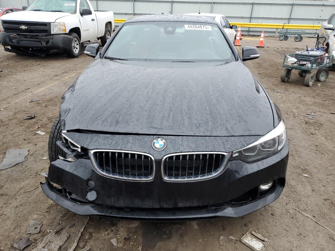 2019 BMW 4er VIN WBA4Z1C5XKEE48692 Copart auction photo, front end / side damage thumbnail 5