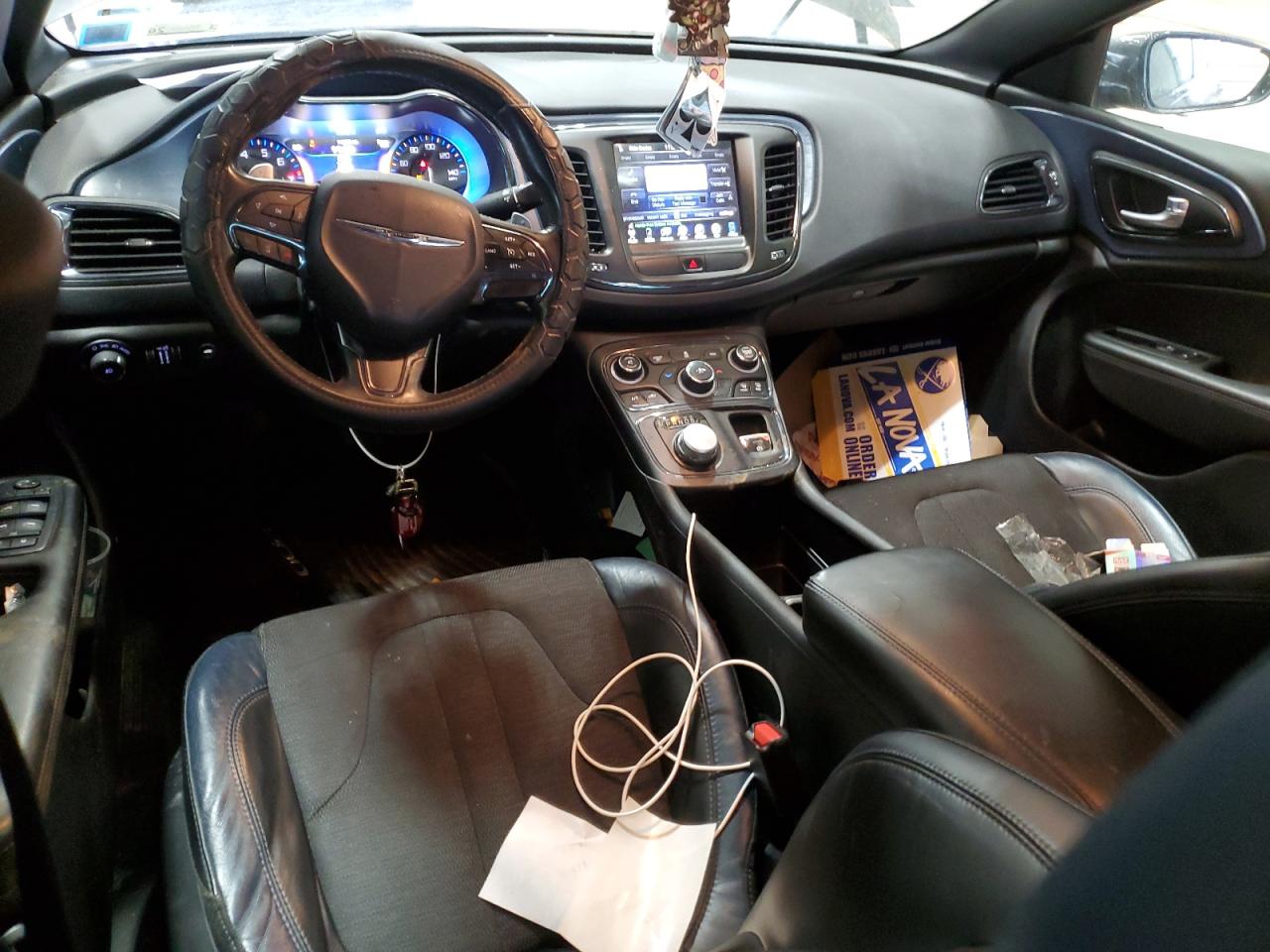 2015 Chrysler 200 VIN 1C3CCCDG7FN684378 Copart auction photo, front end damage thumbnail 8