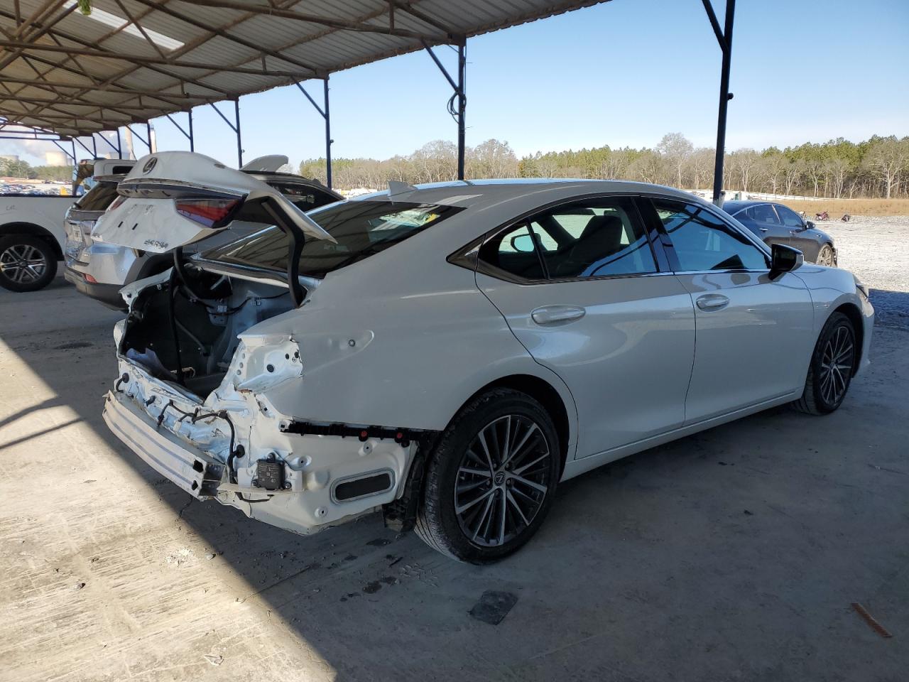 2024 Lexus ES VIN 58ADZ1B16RU163202 Copart auction photo, rear end damage thumbnail 3