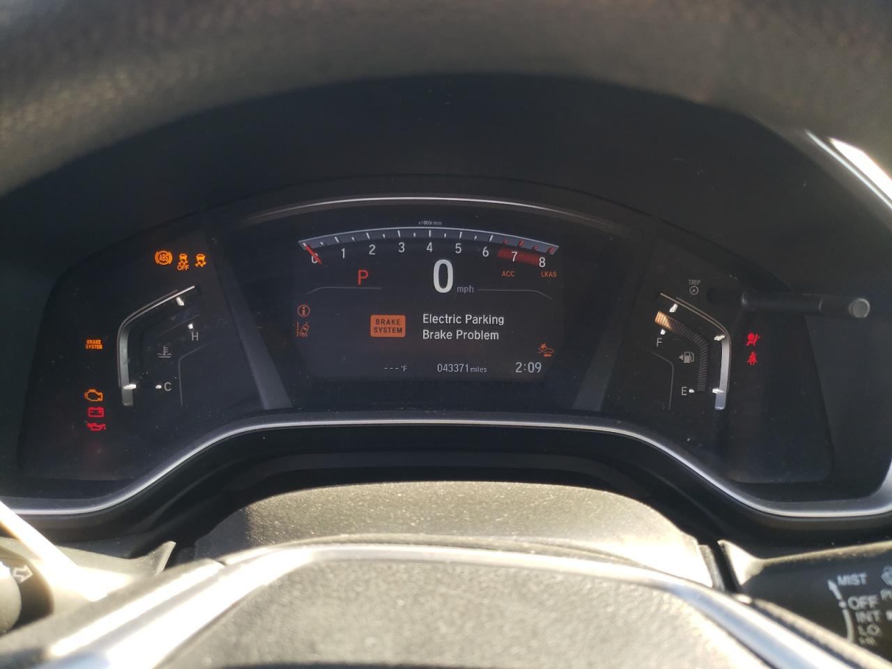 2019 Honda CR-V VIN 7FARW2H5XKE020816 Copart auction photo, front end damage thumbnail 9