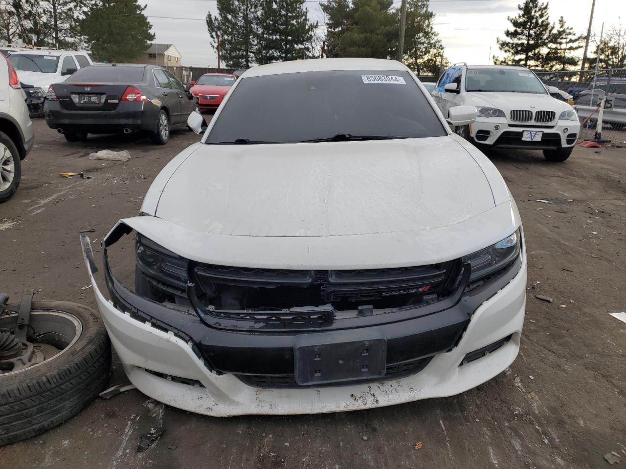 2016 Dodge Charger VIN 2C3CDXJG6GH140800 Copart auction photo, all over damage thumbnail 5