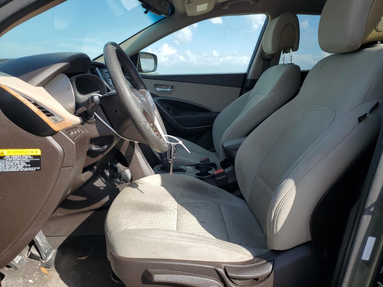 2013 Hyundai Santa Fe VIN 5XYZT3LB1DG006192 Copart auction photo, side / minor dent/scratches damage thumbnail 7