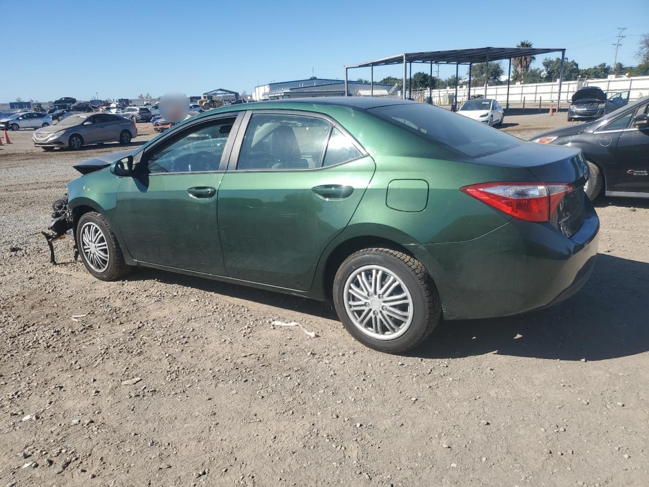 2016 Toyota Corolla VIN 2T1BURHE3GC632833 Copart auction photo, front end damage thumbnail 2