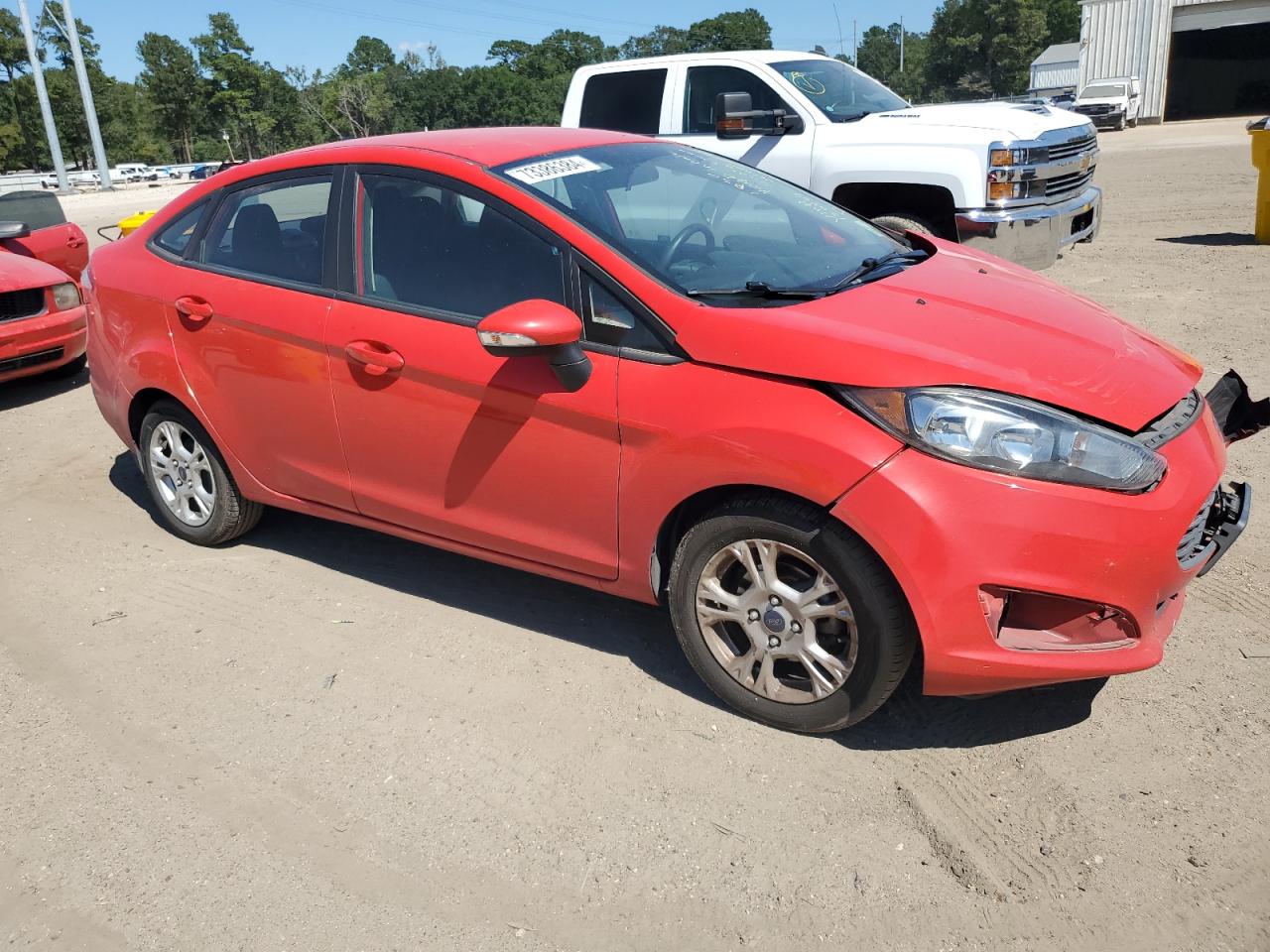 2015 Ford Fiesta VIN 3FADP4BJ4FM135469 Copart auction photo, front end damage thumbnail 4
