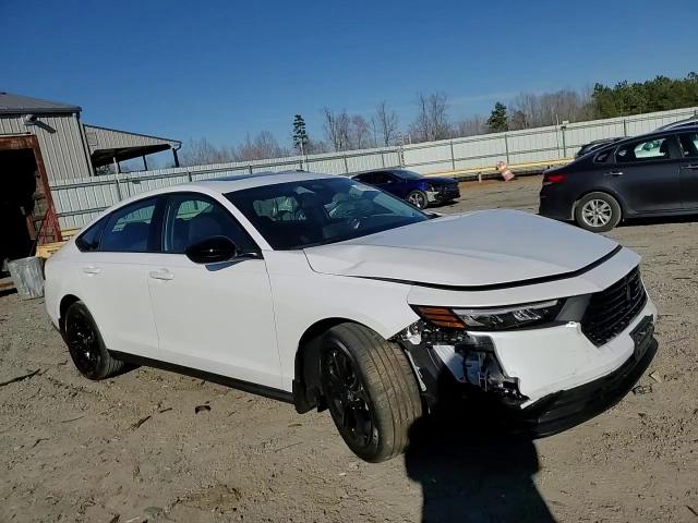 2025 Honda Accord VIN 1HGCY1F42SA018875 Copart auction photo, front end / side damage thumbnail 11