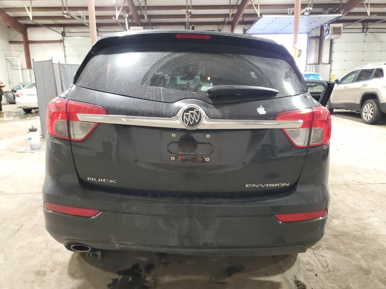 2017 Buick Envision VIN LRBFXBSA7HD220438 Copart auction photo, front end / side damage thumbnail 6