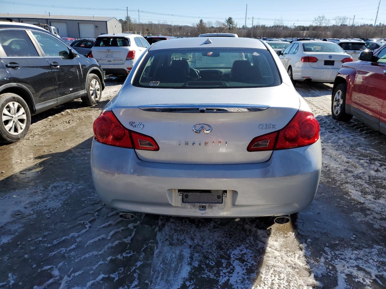 2007 Infiniti G VIN JNKBV61F57M816770 Copart auction photo, front end damage thumbnail 6