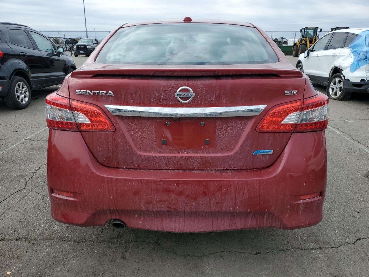 2014 Nissan Sentra VIN 3N1AB7AP4EY271808 Copart auction photo, front end damage thumbnail 6