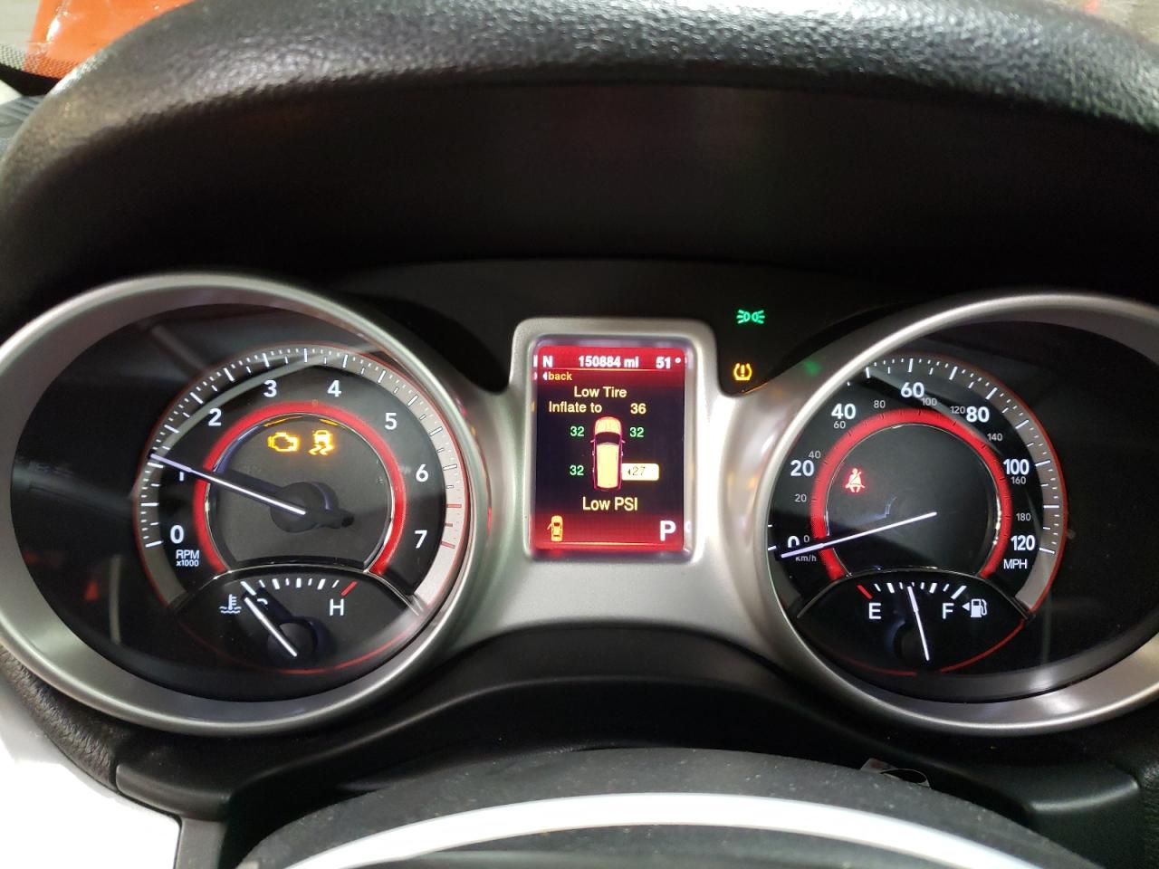2013 Dodge Journey VIN 3C4PDCBGXDT716265 Copart auction photo, front end / side damage thumbnail 9