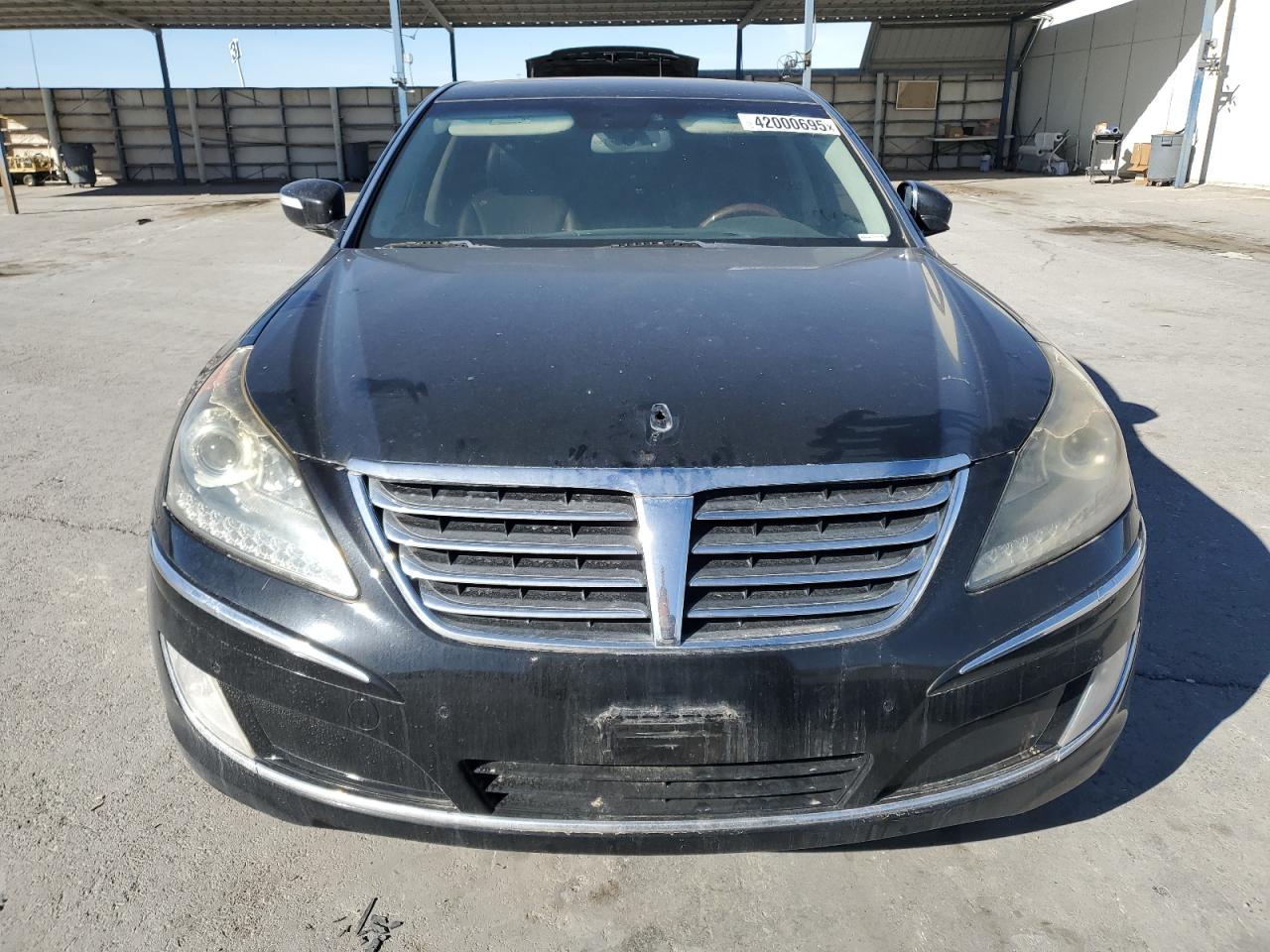 2011 Hyundai Equus VIN KMHGH4JF0BU036439 Copart auction photo, rear end / side damage thumbnail 5