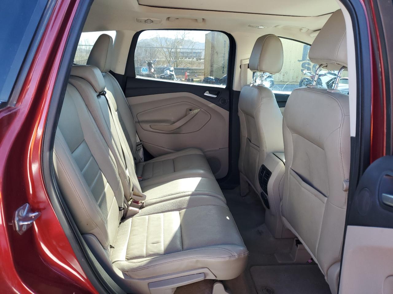2014 Ford Escape VIN 1FMCU0JX6EUB92470 Copart auction photo, rear end damage thumbnail 11