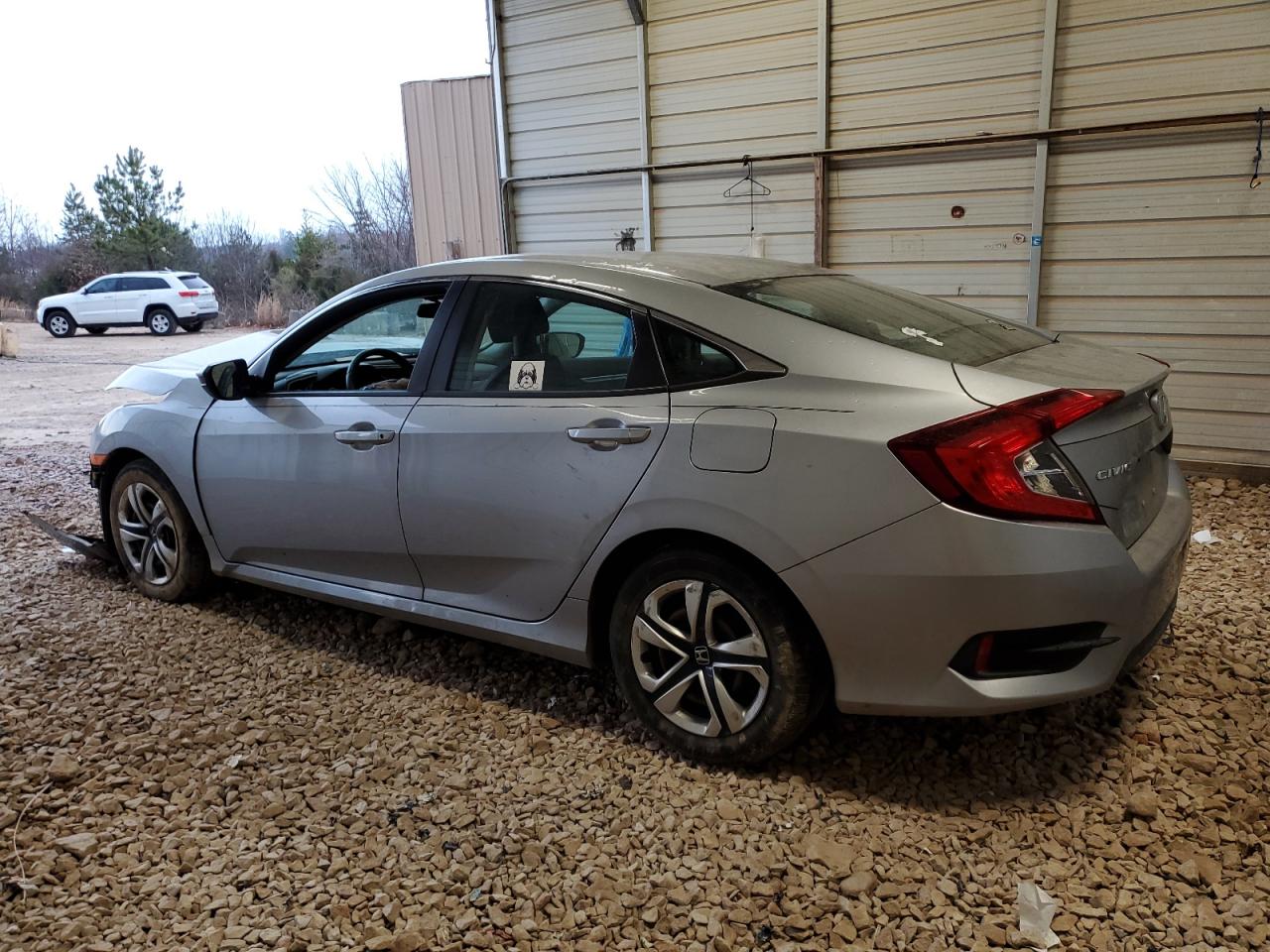 2017 Honda Civic VIN 2HGFC2F61HH542774 Copart auction photo, front end / rear end damage thumbnail 2