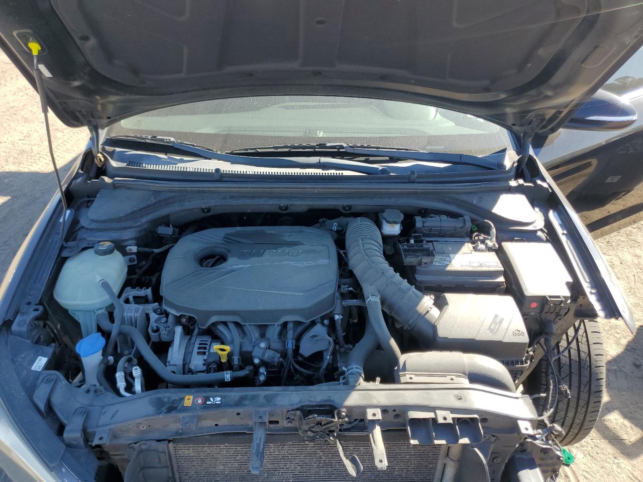 2018 Hyundai Elantra VIN KMHD04LB2JU518901 Copart auction photo, front end damage thumbnail 11