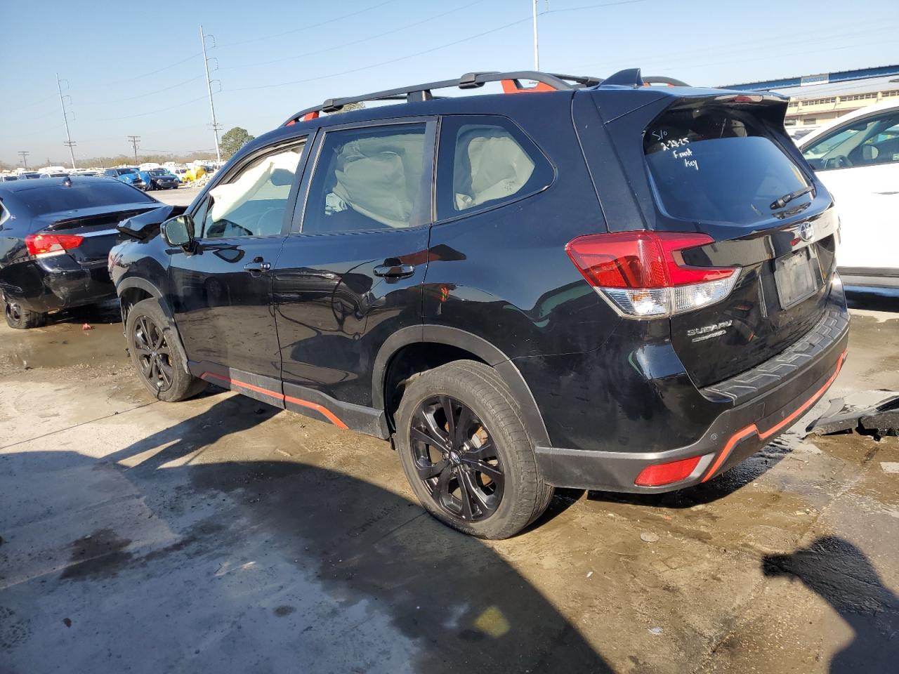 2019 Subaru Forester VIN JF2SKAKC6KH576701 Copart auction photo, front end damage thumbnail 2