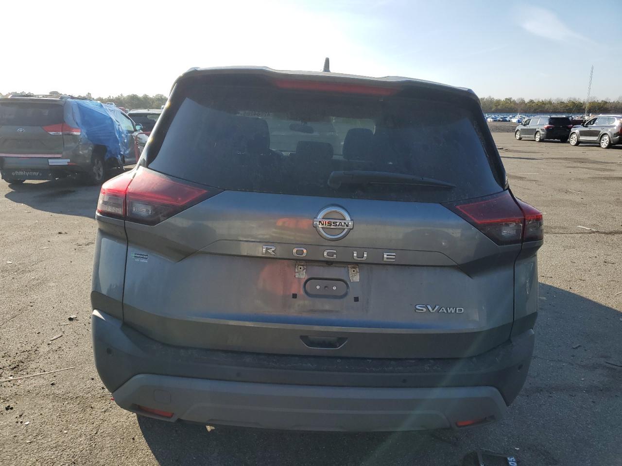 2021 Nissan Rogue VIN 5N1AT3BB4MC703595 Copart auction photo, front end damage thumbnail 6