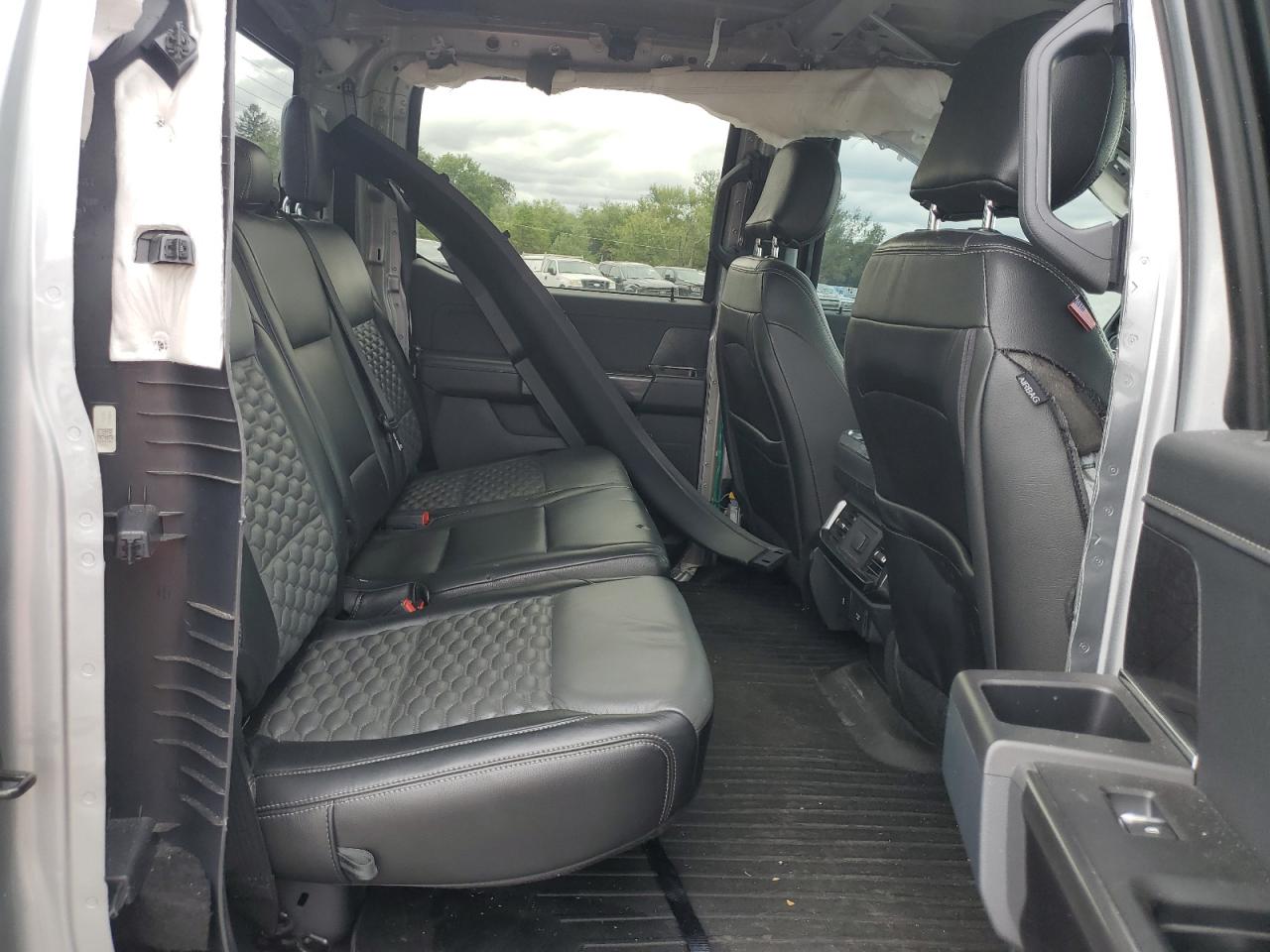 2021 Ford F-150 VIN 1FTFW1E53MKF09156 Copart auction photo, front end / top/roof damage thumbnail 10